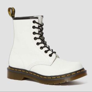 Dr Martens 1460 White Smooth Combat boots